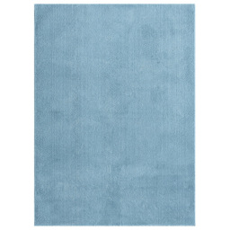 Desire Rugs Comfy Blue Anti Slip Felt Backing Rug 160 x 220cm - Wilko