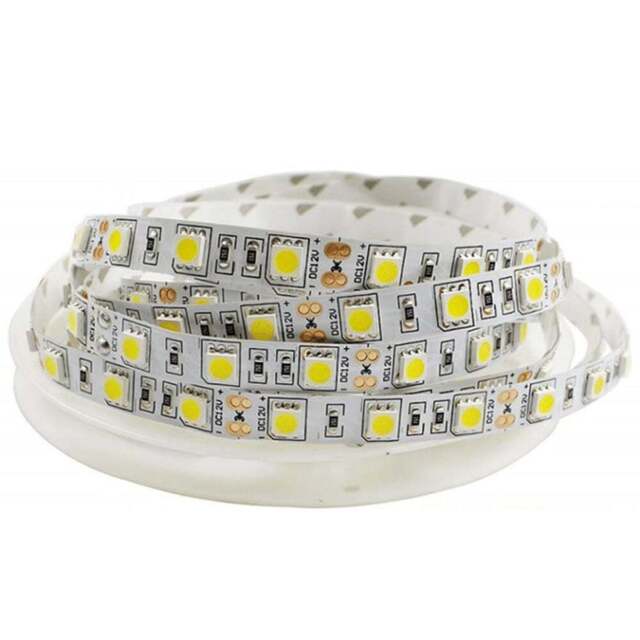 ENER-J 3000K SMD 5050 LED Flex Strip 5m - Size: 12 x 3 x 12cm - White - Wilko - image 1