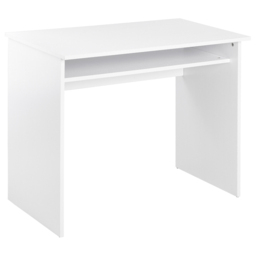 Portland Home Office Study Desk White - Size: 90 x 50 x 74cm - Wilko - thumbnail 3