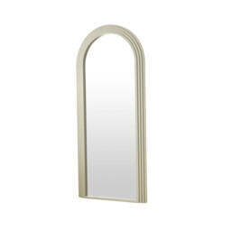 Evie Ridged Arch Lean To Mirror Sage - Wilko - thumbnail 5