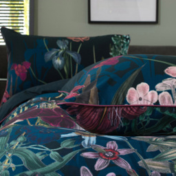 The Lyndon Company Tivoli Double Nighttime 180 Thread Count Duvet Set - Blue - Wilko - thumbnail 3