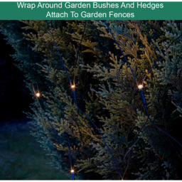 GardenKraft Warm White 100 LED Timer Net Light - Size: 20.5 x 10 x 8cm - Multi - Wilko - thumbnail 6
