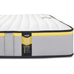 Jay-Be Benchmark S5 Single Hybrid e-Sprung Eco-Friendly Mattress - White - Wilko - thumbnail 4