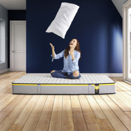 Jay-Be Benchmark S5 Single Hybrid e-Sprung Eco-Friendly Mattress - White - Wilko - thumbnail 3