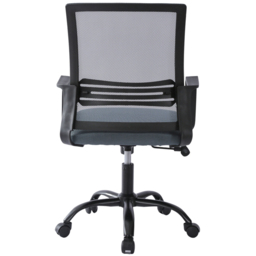 Dark Grey Mesh Back Swivel Height Adjustable Office Chair - Size: 90 x 58 x 58cm - MCC - Wilko - thumbnail 4