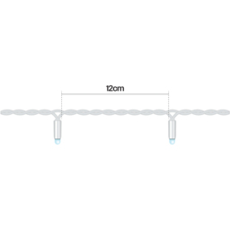 Eagle Connect Warm White LED White String Light 25m - Size: 51 x 30 x 9cm - Wilko - thumbnail 7