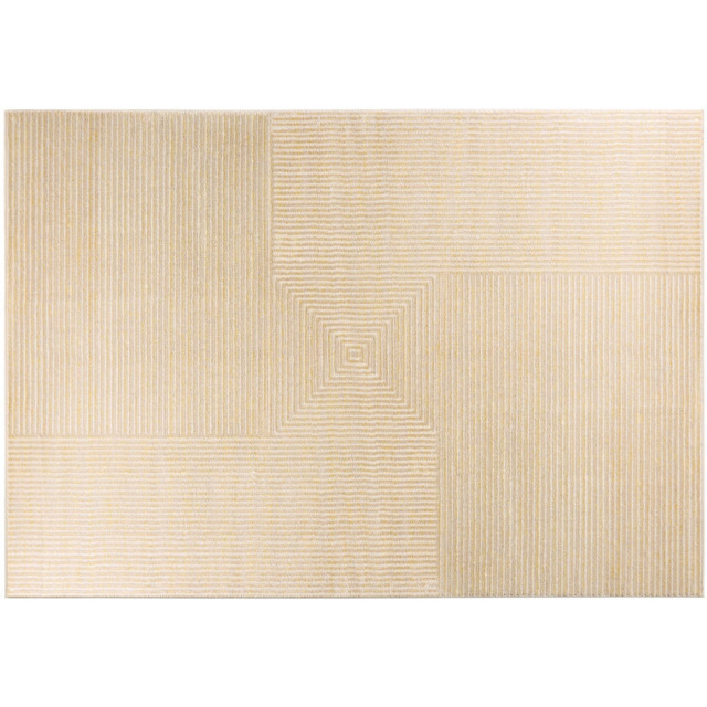 Origins Sand Pyramid Rug 200 x 290cm - Cream - Origins Rugs - Wilko - image 1