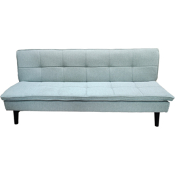 DS Living The Fermo 2 Seater Silver Fabric Sofa Bed - Wilko - thumbnail 3