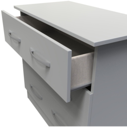Crowndale Avon 3 Drawer Dusk Grey Chest of Drawers - Wilko - thumbnail 7