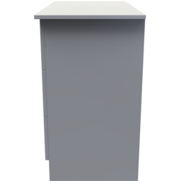 Crowndale Avon 3 Drawer Dusk Grey Chest of Drawers - Wilko - thumbnail 5