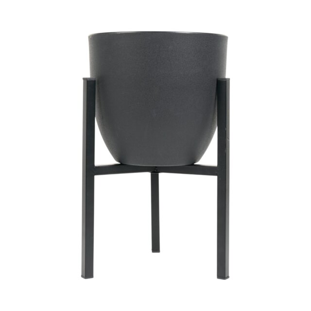 Planter on Stand Black - Wilko - image 1