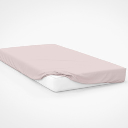 Serene Super King Powder Pink Fitted Bed Sheet - Wilko - thumbnail 3
