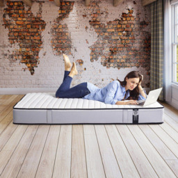 Jay-Be Benchmark S7 Single Tri-brid Eco-Friendly Mattress - Grey - Wilko - thumbnail 3