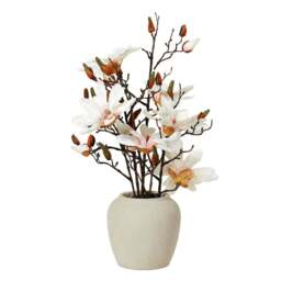 Magnolia Arrangement - Neutral - Wilko - thumbnail 1