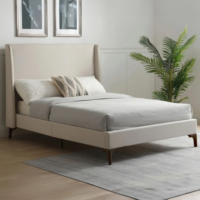 Daphne King Stone Bed Frame - Wilko - image 1