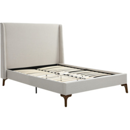Daphne King Stone Bed Frame - Wilko - thumbnail 3