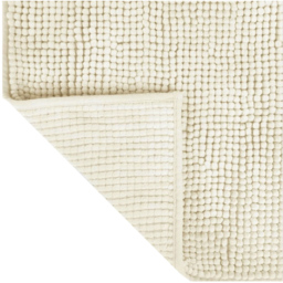 Allure Bath Fashions Cream Chenille Microfibre Supersoft Non-Slip Bobble Bath Mat 50 x 80cm - Wilko - thumbnail 4