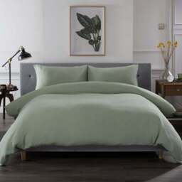 The Lyndon Company St. Quentin King Size Green Duvet Set - Wilko