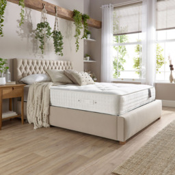 Aspire Super King Size Natural Orthopaedic Pocket Mattress - White - Wilko - thumbnail 5