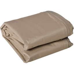 Outsunny Beige 600D Oxford Square Rattan Furniture Cover 90 x 205 x 275cm - Size: 38 x 14 x 39cm - Cream - Wilko - thumbnail 4