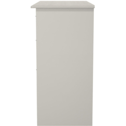 Crowndale Pembroke 3 Drawer Grey Ash Vanity Dressing Table Ready Assembled - Size: 80 x 93 x 40cm - Wilko - thumbnail 5