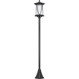Outsunny Waterproof Cool White Outdoor Street LED Light - Size: 127 x 17 x 17cm - Black - Wilko