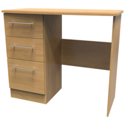Crowndale Sherwood 3 Drawer Oak Vanity Unit - Size: 41.5 x 95 x 79.5cm - Brown - Wilko - thumbnail 5