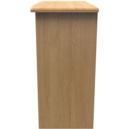 Crowndale Sherwood 3 Drawer Oak Vanity Unit - Size: 41.5 x 95 x 79.5cm - Brown - Wilko - thumbnail 4