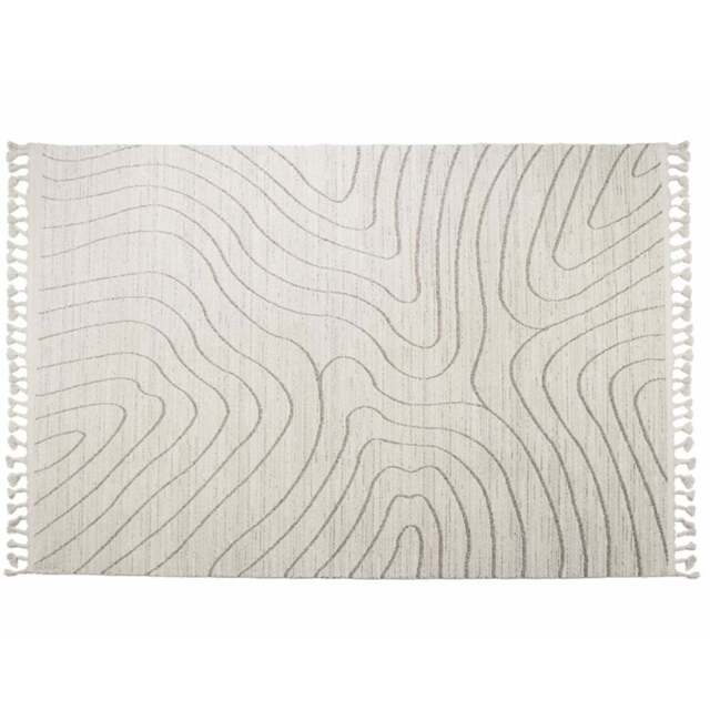 Esselle Home Arctic Contour Natural and Mink Rug 160 x 230cm - Cream - Wilko - image 1