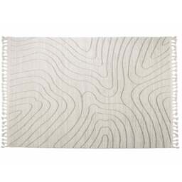 Esselle Home Arctic Contour Natural and Mink Rug 160 x 230cm - Cream - Wilko - thumbnail 1