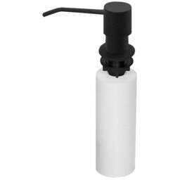 Reginox GSD 03 SD Soap Dispenser - Size: 6.5 x 3.9 x 33cm - Silver - Wilko