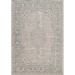 Desire Rugs Maia Beige Orchid Floral Non Slip Rug 120 x 180cm - Cream - Wilko - thumbnail 1