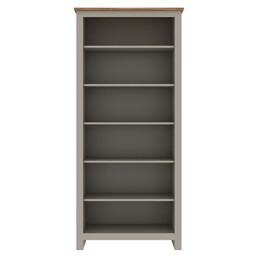 Lexington 6 Shelf Grey Bookcase - Wilko - thumbnail 2