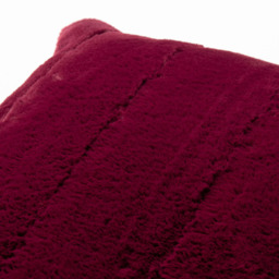 Paoletti Empress Ruby Faux Fur Cushion - Size: 45 x 45 cm - Multi - Wilko - thumbnail 4
