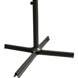 Home Source Palmera Grey Solar LED Cantilever Parasol 3m - Wilko - thumbnail 5