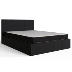 GFW King Black Side Lift Ottoman Bed - Wilko - thumbnail 3