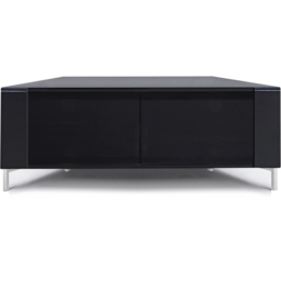 MDA Designs Corvus 2 Door Black TV Cabinet - Size: 45 x 120 x 47cm - Wilko - thumbnail 4