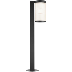 Nordlux Coupar Black Outdoor Lamp Post with Ribbed Diffuser - Size: 80 x 14.5 x 23.2cm - Wilko - thumbnail 5