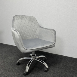 Kosy Koala Grey Wooden Office Desk with Velvet Upholstered Chair - Wilko - thumbnail 7