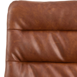 Florence Dean Brandy PU Swivel Dining Chair Set of 2 - Brown - Furniture To Go - Wilko - thumbnail 6