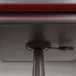Vida Designs Comet Red and Black Swivel Office Chair - Size: 55 x 58 x 101cm - Wilko - thumbnail 7