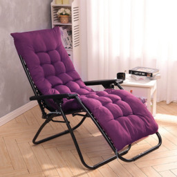 Living and Home Purple Sun Lounger Cushion Cover - Size: 8x160x50cm - Wilko - thumbnail 3