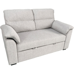 DS Living Vico 2 Seater Silver Woven Fabric Pull Out Sofa Bed - Wilko - thumbnail 7