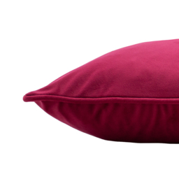 Paoletti Hortus Fuchsia Bee Embroidered Cushion - Size: 50 x 50 cm - Pink - Wilko - thumbnail 4