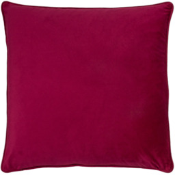 Paoletti Hortus Fuchsia Bee Embroidered Cushion - Size: 50 x 50 cm - Pink - Wilko - thumbnail 3