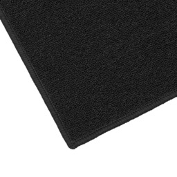 JVL Eden Black Indoor Machine Washable Doormat 40 x 60cm - JVL Homewares - Wilko - thumbnail 4