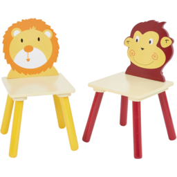 Liberty House Toys Kids Jungle Table and Chairs Set - Size: 44 x 60 x 60cm - Wilko - thumbnail 5