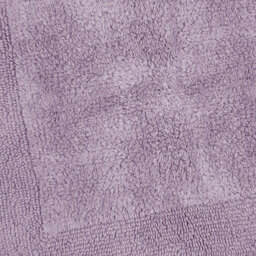 Allure Bath Fashions Elegance Heather Reversible Square Bath Mat 55 x 55cm - Size: 53 x 55cm - Purple - Wilko - thumbnail 5