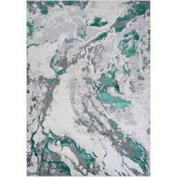 Desire Rugs Picasso Aqua Waterflow Abstract Rug 120 x 170cm - Wilko - thumbnail 1