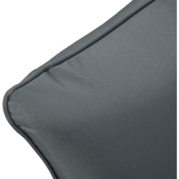 Outsunny Black Seat and Back Garden Chair Cushion Set - Size: 2 Piece - Grey - Wilko - thumbnail 4